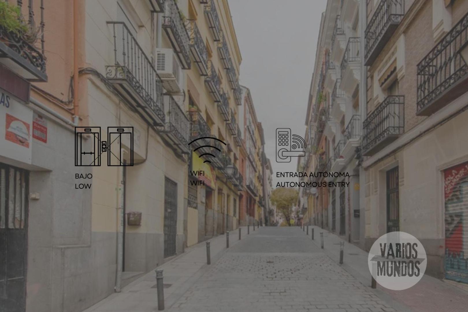 C-Cabeza Cool Apt Para 7 Al Lado De Tirso De Molina E1 Мадрид Экстерьер фото
